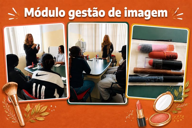 Teresa Vaz informa as formandas sobre como podem valorizar a sua imagem